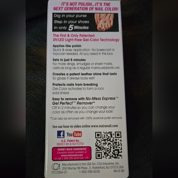 Nutra Nail Gel Perfect 5 minute gell color manicure NO LED needed Emerald - Picture 2 of 4